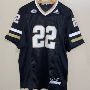 Adidas Georgia Tech Yellow Jackets Football Jersey Black Mens HG4404 NEW $130